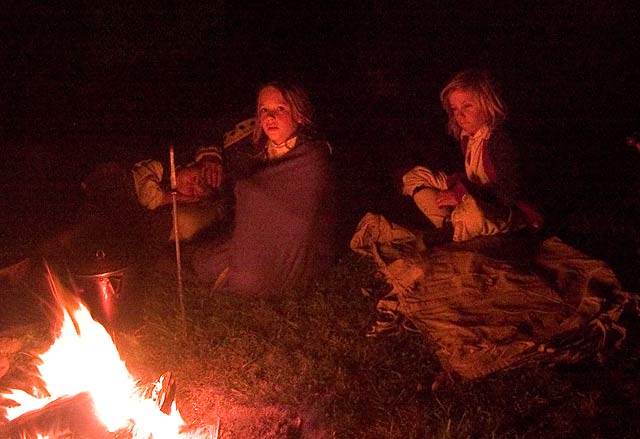 Evening-by the fireb